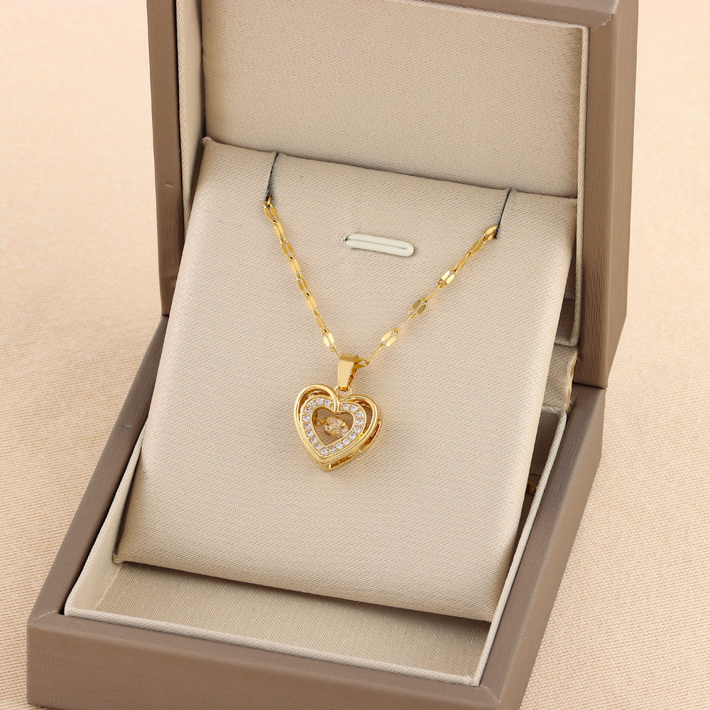 Double-layer Love Fashion Jewelry
