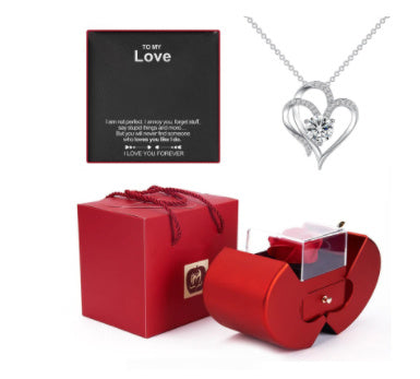 Fashion Jewelry Box Red