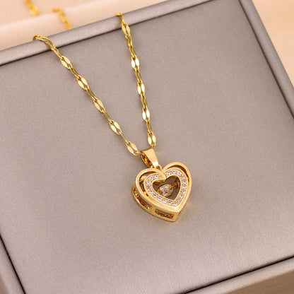 Double-layer Love Fashion Jewelry